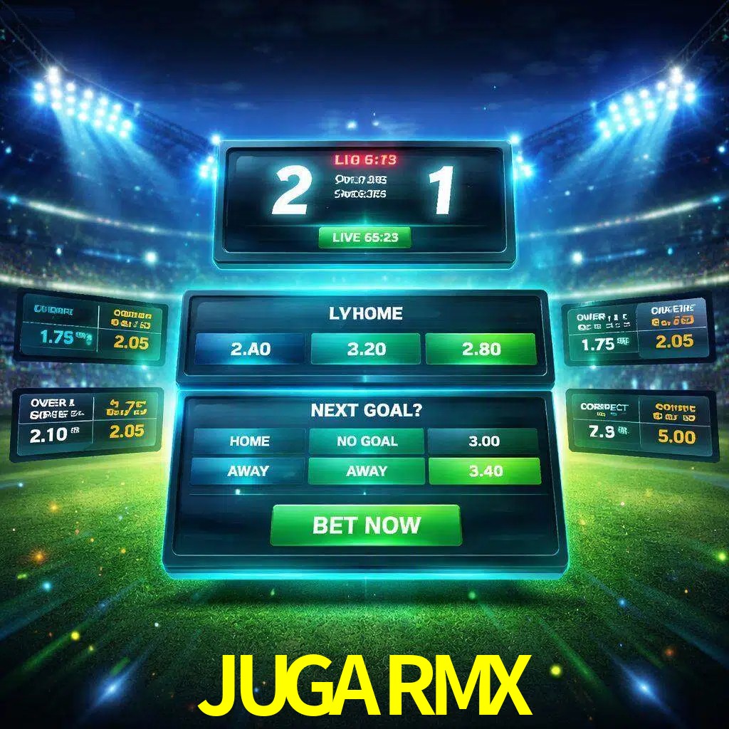 Vista de apuestas en vivo JUGARMX durante un partido en curso