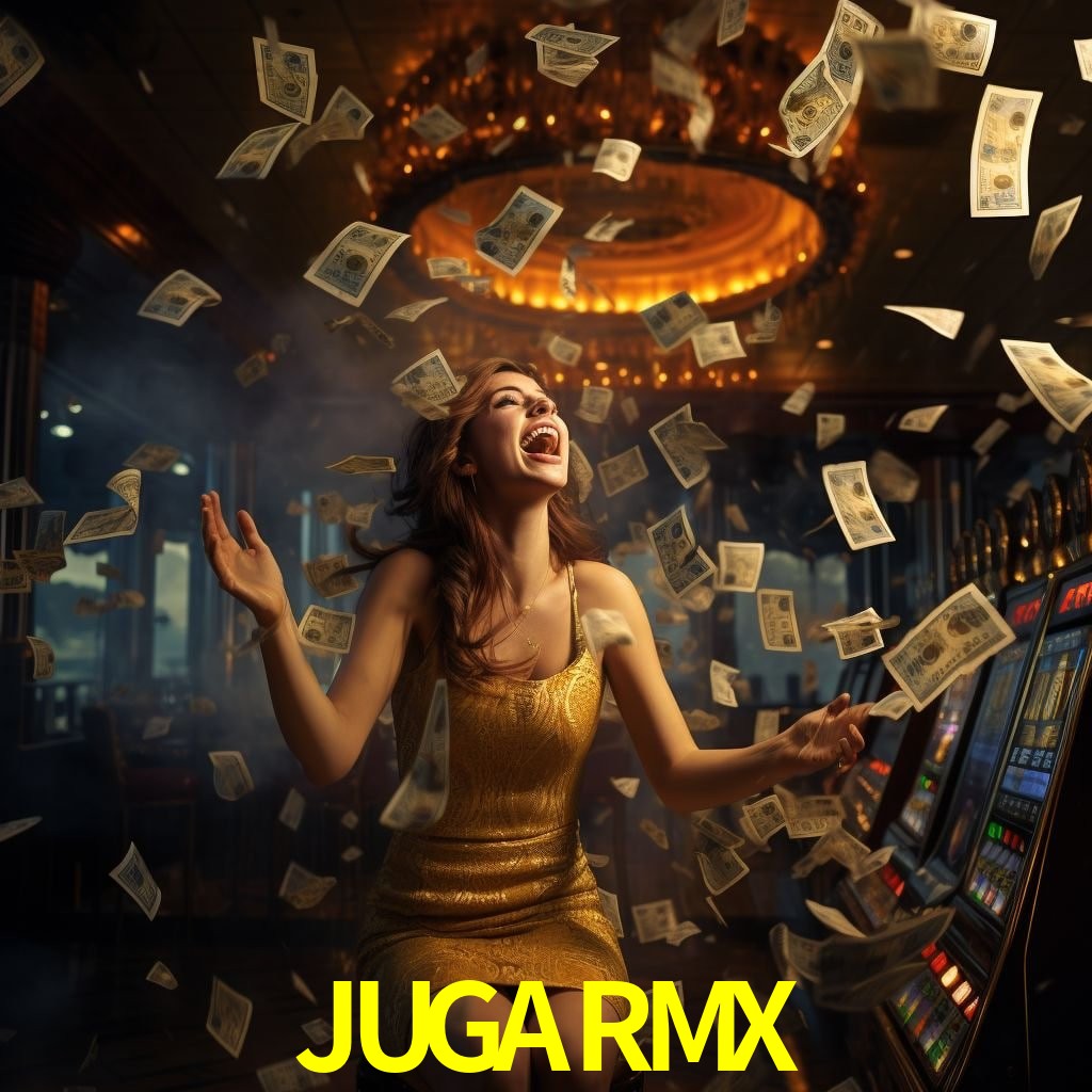 Interfaz de la app móvil JUGARMX en un smartphone moderno